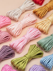 Handmade DIY Materials: Chinese Style Decorative Button Accessories for Cheongsam Ribbon Belt Retro Tang Costume Hanfu