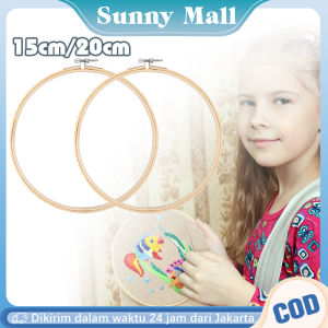 Embroidery Hoop/Alat Sulam Hoop Bambu/Alat Pemindangan Benang Sulam/Midangan Sulam
