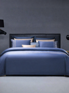 FUANNA (富安娜) | Cotton Long-staple 4-Piece Bedding Set Simple Style