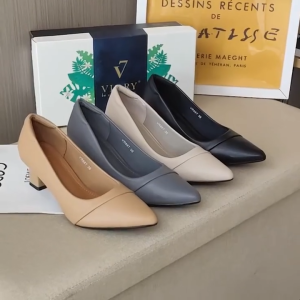 Sepatu Heels Wanita Best Seller Import | Hak 5.5cm Nyaman Kulit Premium Elegan