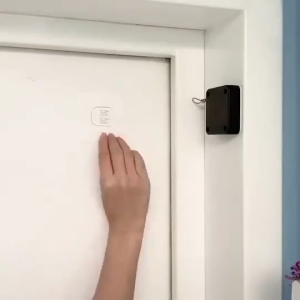 Auto Door Closer Punch-free Penutup Pintu Automatik 1.2m 1000g With 3M Adhesive Sensor 自动关门器