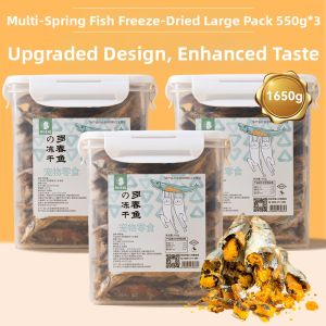 hipidog | Freeze Dried Pollock Cat Snacks for Adult and Kitten