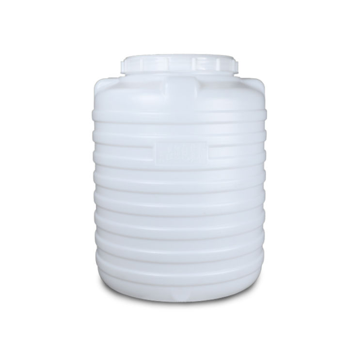 Feed Storage Signage Food-Grade Household Water Storage Bucket with Lid and Scale 200L ...