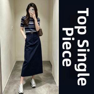 LIRUSHAN | Slimming Stripe Design Dress Suite