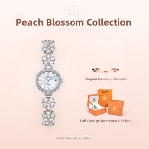 OLEVS | Elegant Luxury Small Niche Diamond Inlaid Womens Watch