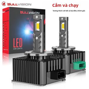 Đèn Pha LED Bullvision D3S 110W 30000LM Tương Thích Canbus Cho Đèn Xe D1S D4S D2S D8S D1R D2R D3R D4R 6500K Xenon HID Bóng Đèn Ô Tô Đa Năng