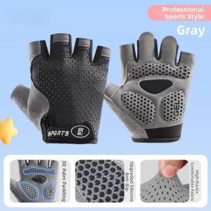 Kids Outdoor Sport Anti-Slip Half Finger Gloves