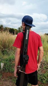 Tas Pancing Hard Case Model Pedang Hitam Ukuran 60/80/100/120 Cm