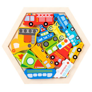 Baby toy Wooden jigsaw Puzzle Creative 3D Puzzle for Childrens Intelligence Development Ealy Educational toy for Children