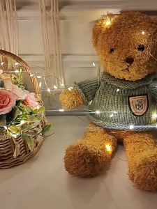 Dây Đèn Led Trang Trí Ánh Sáng Vàng Chạy Pin Tiện Lợi Decor Phòng Ngủ Tiệc Sinh Nhật Không Cần Cắm Điện Dây Đồng Dễ Uốn Dài Lung Linh Ấm Áp