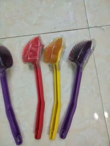 Cọ rửa toilet bồn cầu vệ sinh hình cong chắc chắn dầy dặn hàng nhựa Cao cấp