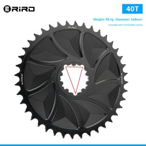 Bộ Xích Xe Đạp Đường Trường RIRO Hợp Kim Nhôm Narrow-Wide Direct Mount GXP 3-Bolt Dành Cho Xe Đạp 9-12 Tốc Độ