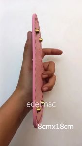 Alas Tas Kulit Sintetis dengan Kaki | Rajut Handbag Bagpack Leather Bottoms Accesories Bag DIY Handmade