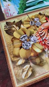 Tranh gạch 3d trang trí tường phòng khách - N433