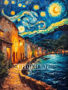 2026 New DIY 5D Art Diamond Painting Kit Van Gogh Impression- Perfect Gift For Handmade Home Decor