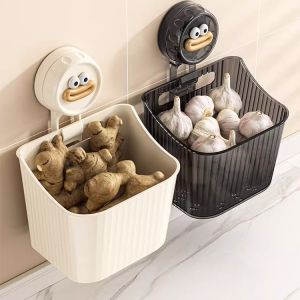 Wall-Mounted Multi-functional Storage Basket