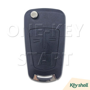 Car Remote Replacement Key Shell 2/3buttons For Opel Astra H、Zafira B、Corsa D、Vectra C Signum Meriva 2003-2013【ONE-KEY START】