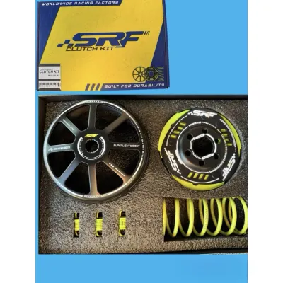 SRF High-Performance Racing Clutch Kit - Precision-Machined Components High-Tension Springs Race-Bred Engineering for Optimal Power Delivery & Durabilit