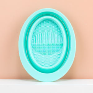 Bát làm sạch cọ trang điểm bằng silicon cho mọi loại da: Dụng cụ trang điểm làm đẹp da mặt với thông số kỹ thuật bình thường