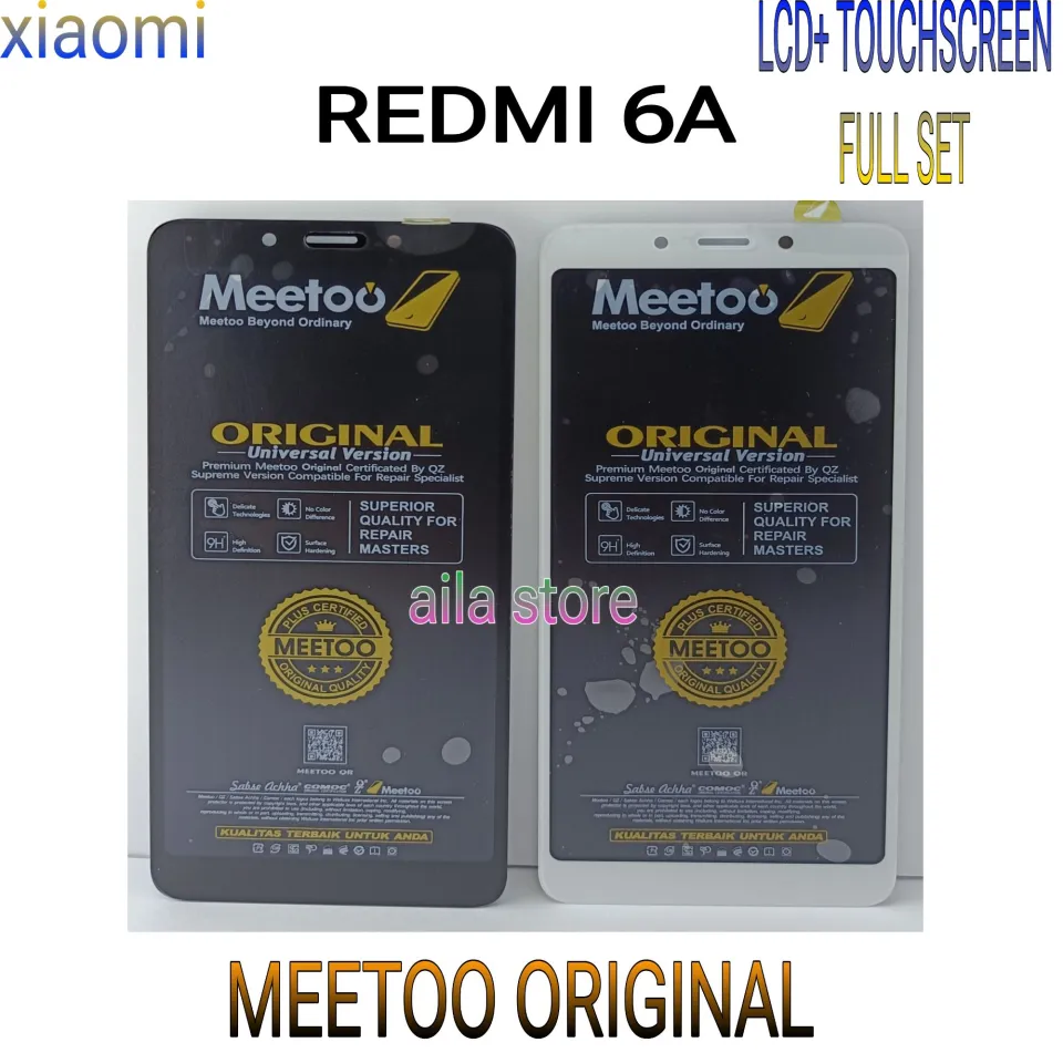LCD TOUCHSCREEN XIAOMI REDMI 6A ORIGINAL MEETOO FULL SET Lazada