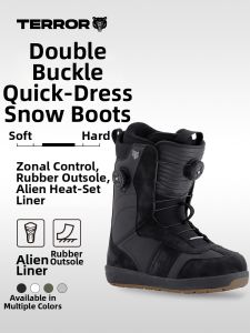 TERROR | Park All-Mountain Freestyle Ski Boots with Cable Buckles