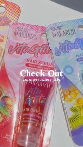 Makarizo VITAGLITZ Hair Serum STRENGTH BOOSTER - Serum Rambut Tube 8 mL