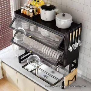 LIWAN | Multi-Functional Draining Rack Dish Organizer