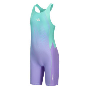 VODABEBA | Racing Training Girls Swimwear One-Piece Square Cut
