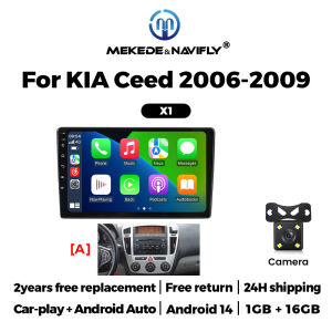 IPS Touch Screen 9 Inch Car Radio For Kia Ceed ED 2006 - 2012 Wireless Carplay GPS Navigation Autoradio Multimedia Video Player