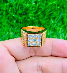 Cincin pria Di4amon mata tanam elagan