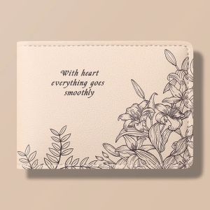 กระเป๋าใส่ใบขับขี่แบบสองในหนึ่งสำหรับผู้หญิง ใบขับขี่และใบอนุญาตขับรถแบบป้องกันการสึกหรอ ปี 2024 รุ่นใหม่ ใบอนุญาตขับรถและใบอนุญาตขับรถ