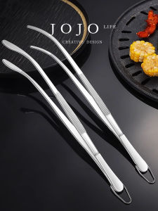 Khay Đựng Thức Ăn Bằng Thép Không Gỉ Jojos L PD. Mr Grocery Hàn Quốc Grilling Tongs Khay Đựng Thức Ăn Gia Cầm Dài