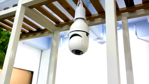 Kamera CCTV IP Camera WIFI V380 Pro cctv jarak jauh E27 Wireless 1080P PTZ NIGHT VISION FULL HD APP outdoor full color satu paket lengkap Control termurah lampu pantau lewat hp