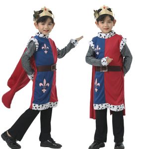 ToyStory Childrens King Plays Halloween Costumes The Drama Performance of The Cos Party of Earl Arthur In Medieval Europe