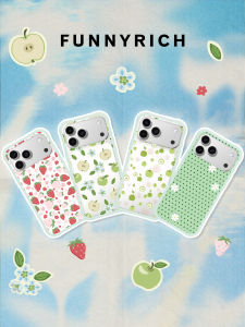 FUNNY RICH | Shockproof Magnetic Phone Case with Stand and Lanyard