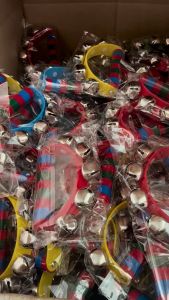 กระดิ่งไม้ แบบเขย่า กระดิ่งเด็กเล่น มือจับ เสริมการพัฒนาการ