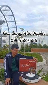 NỒI LẨU NƯỚNG ĐIỆN 2IN1 AORAN Rộng 42CM To nhất trong các mẫu lẩu nướng tròn