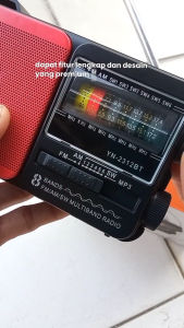 Radio YN-2313BT/YN-2312BT  radio bluetooth mini fleco radio jadul radio cass mini bluetooth pemutar audio FM/AM/SW/MP3 multifungsi