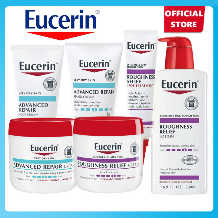 Eucerin Roughness Relief Cream Rough & Bumpy Skin Urea Enriched ...