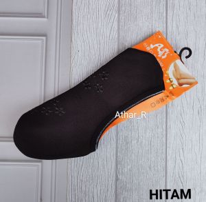 Kaos kaki tawaf polos wanita Anti Slip tebal