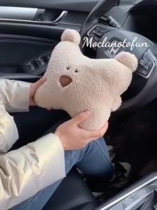 Gối Tựa Đầu Tựa Lưng Ô Tô Xe Hơi Hình Gấu Cute Đệm Dựa Ghế Văn Phòng Trang Trí Sofa Kê Đầu Giường Gối Kê Đầu Giường Chất Liệu An Toàn Gối Họa Tiết Dễ Thương Sử Dụng Trong Xe - Lazada