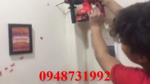 Máy Khoan Đục Betong Dùng Pin Ken - Khoan Khỏe Đục Khỏe Có Búa Tiện Dụng - Kèm 2 Mũi Đục 3 Mũi Khoan - Bảo Hành 6 Tháng