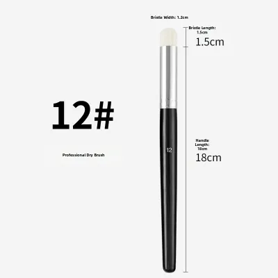 WEIZHUANG | Soft Bristle Round Dry Brush Pen Set For Watercolor Acrylics Oil Paints Ceramics Gypsum Modeling