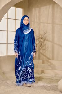 KAFTAN ROSE WITH FREE SHAWL