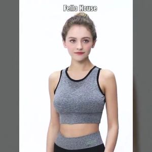 Stretch Racer Back Sport Bra Yoga Fitness Gym Athletic Vest For Women Sports Bra Women Sports Bra Vest Tops