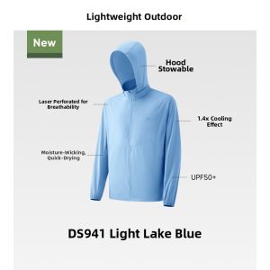 Beneunder | Quick Drying Sunscreen Sweat Absorption Light And Breathable Retractable Hood Mens Sun Protection Jacket