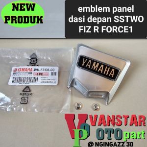 emblem panel dasi depan ss2 sstwo fiz fiz r force1 vega lama free klip 2pcs