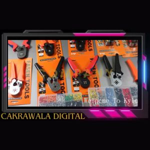 PROMO YEFYM Tang Crimper Kabel Listrik Tang Kupas Kabel Multifungsi AWG23-7 0.08-10mm2 - HSC8 6-4A