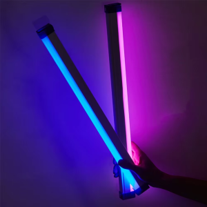 RGB USB Tube Light 17cm/32cm Colorful LED Night Lamp Handheld Hanging Fill Stick Bedroom Photography Mood Decor Portable Light