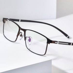 NIANZHEN Kính mắt hợp kim titan Gọng kính nam 2025 thiết kế thương hiệu vuông siêu nhẹ kính mắt kính hoài cổ trọng lượng 9212